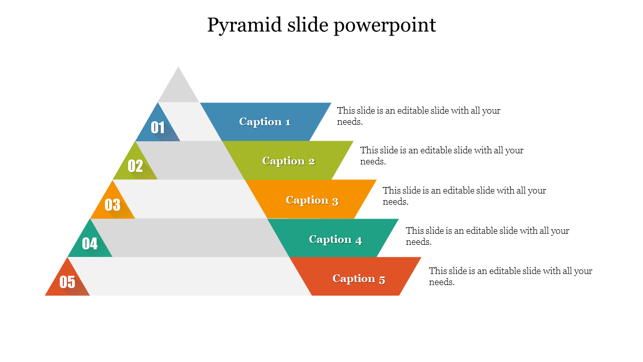 pyramid slide powerpoint